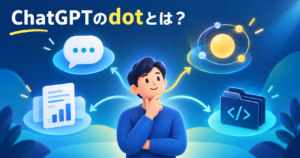 通常チャット・dot・Work・Codexを仕事の渡し方で選ぶイメージ